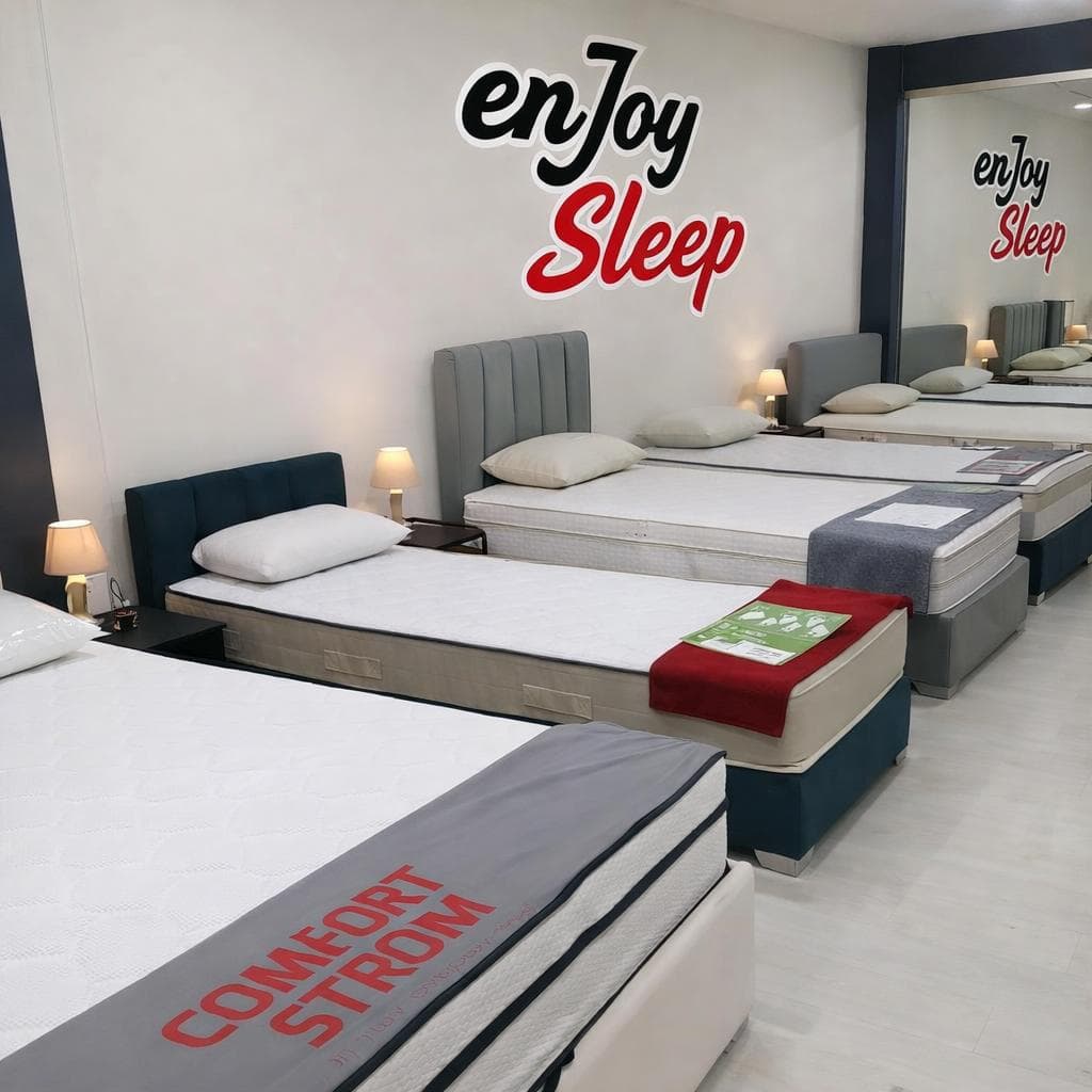 Showroom Enjoy Sleep στο Παγκράτι